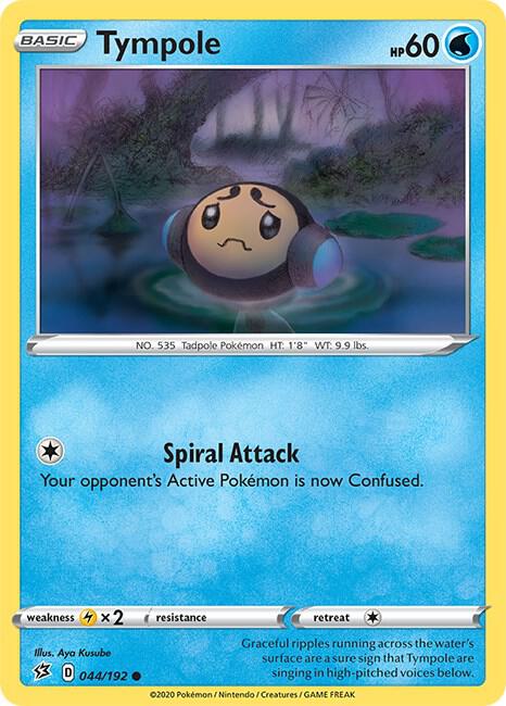 Tympole 044/192 Reverse Holofoil — Rebel Clash Pokémon card