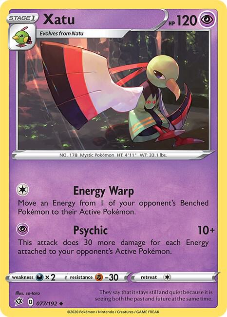 Pokemon - Rebel Clash - Xatu - 077/192