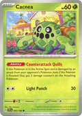Cacnea 005/198 — Scarlet & Violet Pokémon card