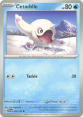 Cetoddle 058/198 Reverse Holofoil — Scarlet & Violet Pokémon card