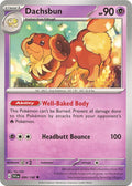 Dachsbun 099/198 Reverse Holofoil — Scarlet & Violet Pokémon card