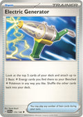 Electric Generator 170/198 Reverse Holofoil — Scarlet & Violet Pokémon card