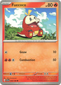 Fuecoco 036/198 Reverse Holofoil — Scarlet & Violet Pokémon card