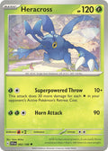 Heracross 002/198 Reverse Holofoil — Scarlet & Violet Pokémon card