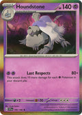Houndstone 106/198 Reverse Holofoil — Scarlet & Violet Pokémon card