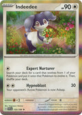 Indeedee 153/198 Reverse Holofoil — Scarlet & Violet Pokémon card