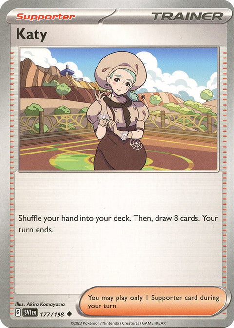 Pokemon - Scarlet & Violet - Katy - 177/198