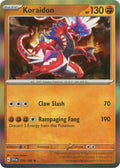 Koraidon 124/198 Reverse Holofoil — Scarlet & Violet Pokémon card