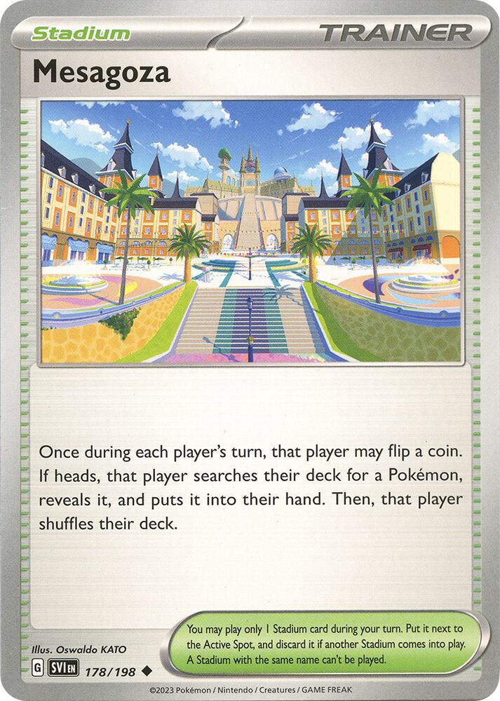 Mesagoza 178/198 — Scarlet & Violet Pokémon card