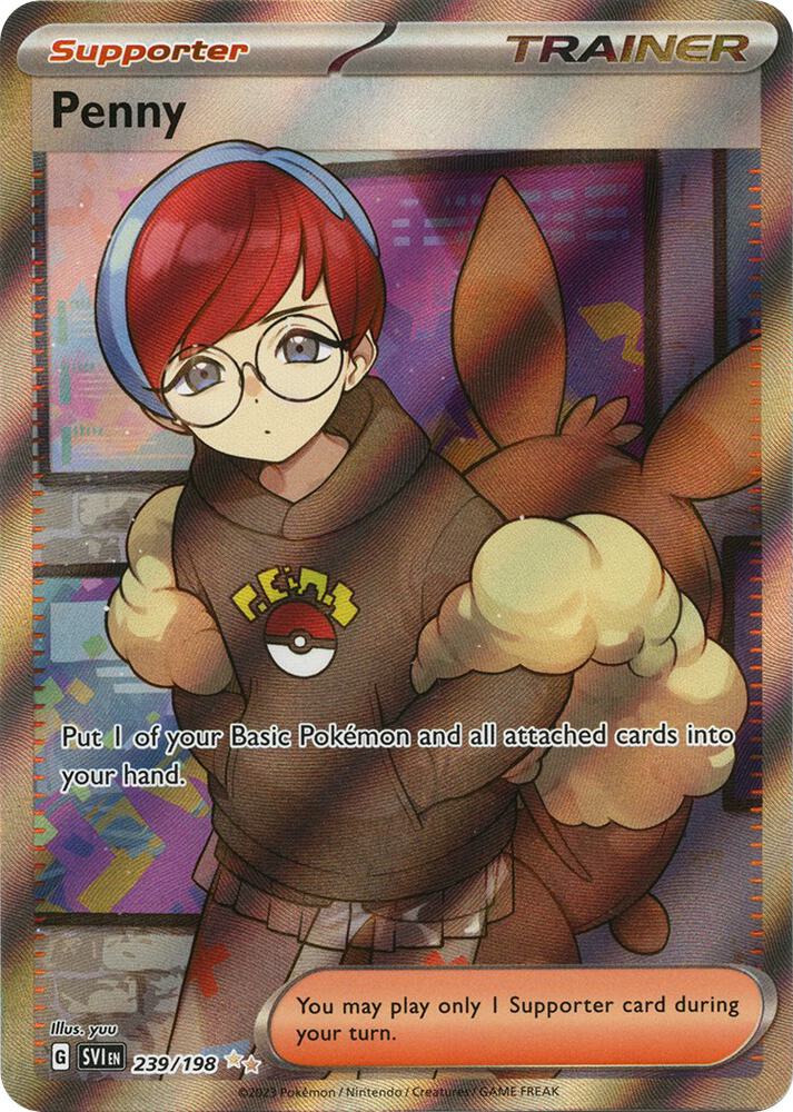 Pokemon - Scarlet & Violet - Penny - 239/198 - Holofoil