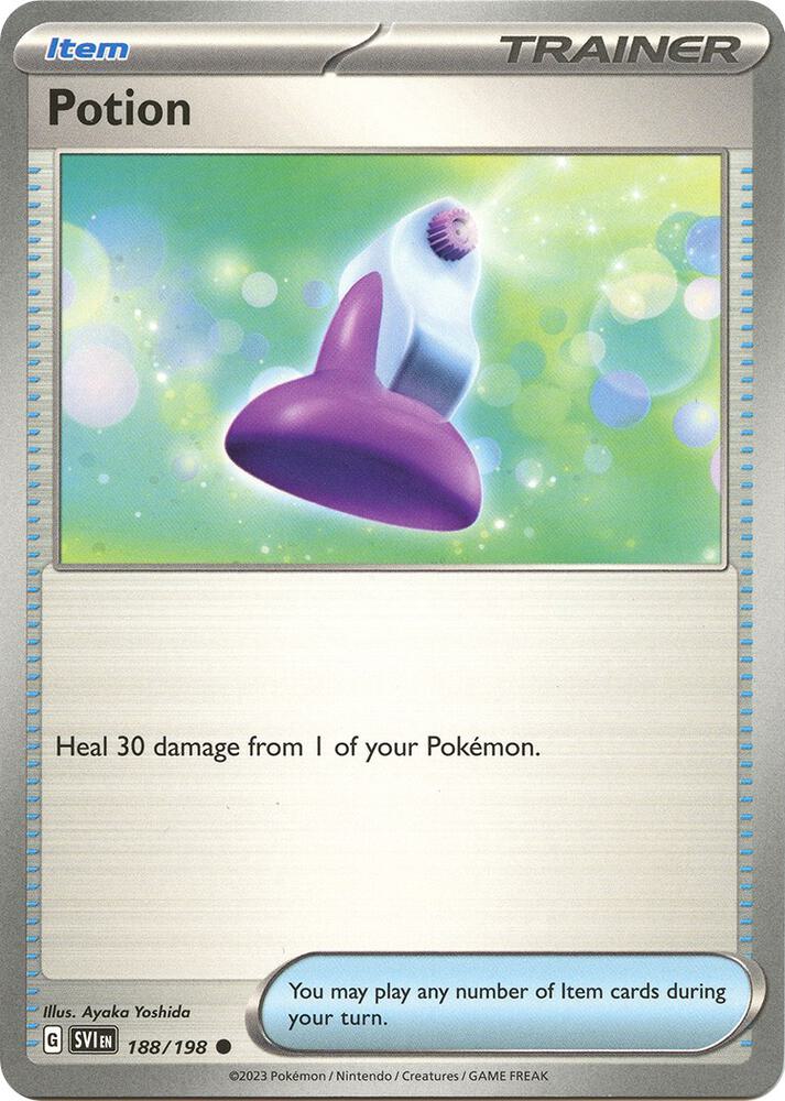 Potion 188/198 — Scarlet & Violet Pokémon card