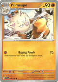 Primeape 108/198 Reverse Holofoil — Scarlet & Violet Pokémon card
