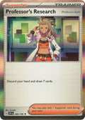 Professor's Research (Professor Sada) 189/198 Reverse Holofoil — Scarlet & Violet Pokémon card