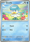 Quaxly 052/198 Reverse Holofoil — Scarlet & Violet Pokémon card