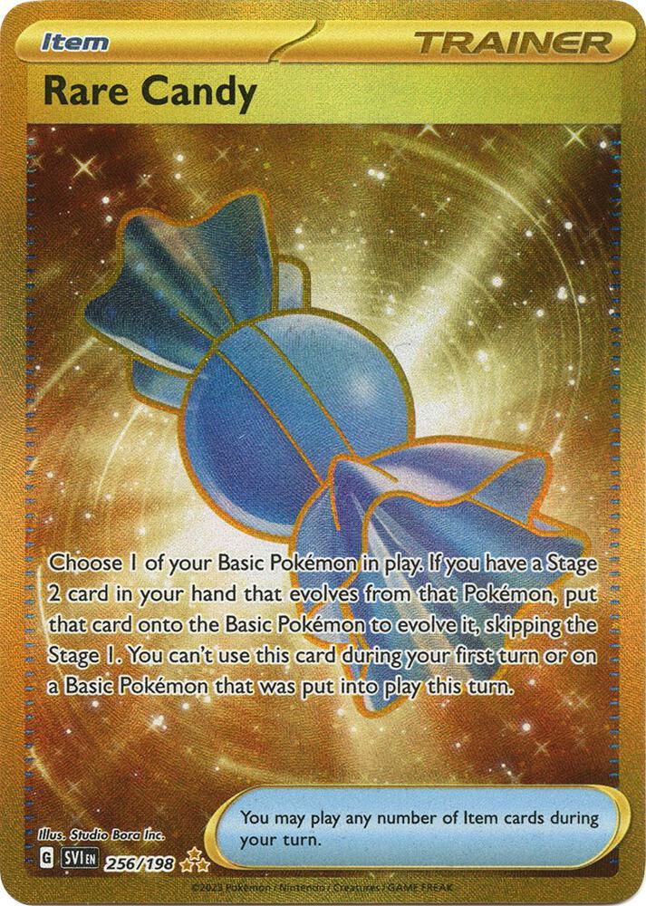 Rare Candy 256/198 Holofoil — Scarlet & Violet Pokémon card