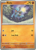 Riolu 112/198 — Scarlet & Violet Pokémon card