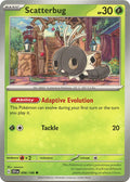 Scatterbug 008/198 Reverse Holofoil — Scarlet & Violet Pokémon card