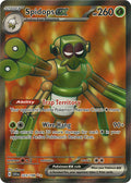 Spidops ex 223/198 Holofoil — Scarlet & Violet Pokémon card