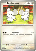Tandemaus 160/198 Reverse Holofoil — Scarlet & Violet Pokémon card