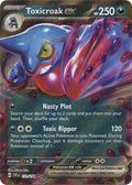 Toxicroak ex 131/198 Holofoil — Scarlet & Violet Pokémon card