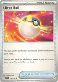 Ultra Ball 196/198 — Scarlet & Violet Pokémon card