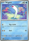 Wiglett 056/198 — Scarlet & Violet Pokémon card