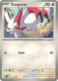 Zangoose 146/198 Reverse Holofoil — Scarlet & Violet Pokémon card