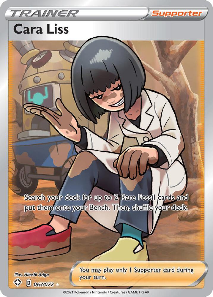 Cara Liss 067/072 Holofoil — Shining Fates Pokémon card