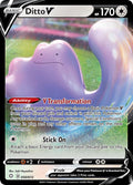Ditto V 050/072 Holofoil — Shining Fates Pokémon card