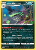 Galarian Weezing 042/072 Reverse Holofoil — Shining Fates Pokémon card