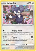 Indeedee 056/072 Holofoil — Shining Fates Pokémon card