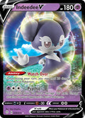 Indeedee V 039/072 Holofoil — Shining Fates Pokémon card