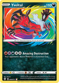 Yveltal 046/072 Holofoil — Shining Fates Pokémon card