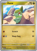 Axew 044/064, Shrouded Fable Pokémon card