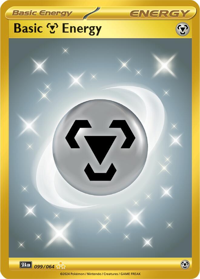 Basic Metal Energy 099/064 Holofoil, Shrouded Fable Pokémon card