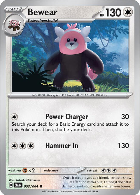 Pokemon - Shrouded Fable - Bewear - 053/064