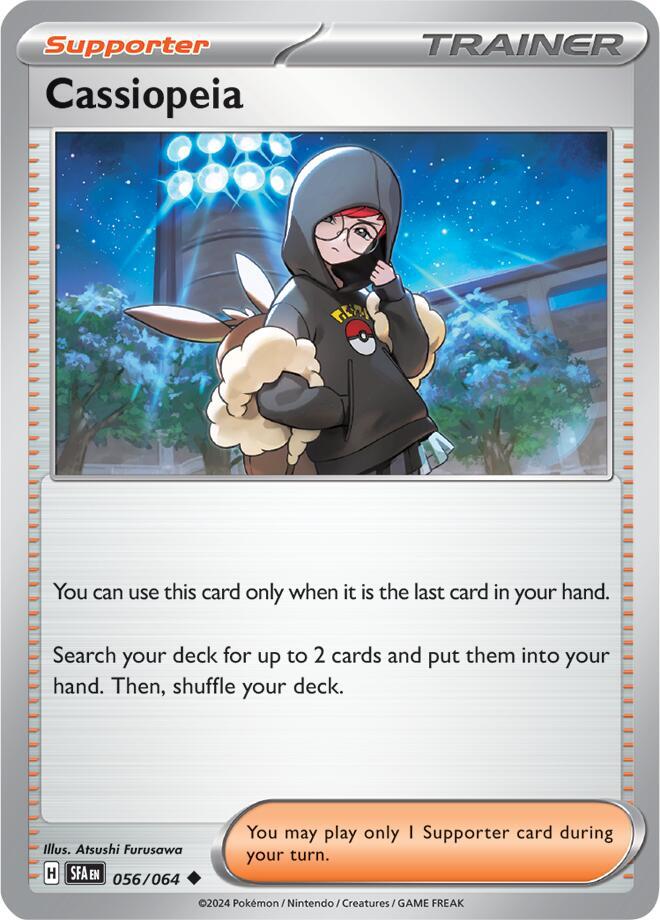 Cassiopeia 056/064, Shrouded Fable Pokémon card