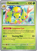 Galvantula 002/064 Reverse Holofoil, Shrouded Fable Pokémon card
