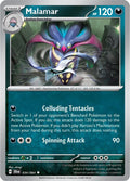 Malamar 034/064 Reverse Holofoil, Shrouded Fable Pokémon card