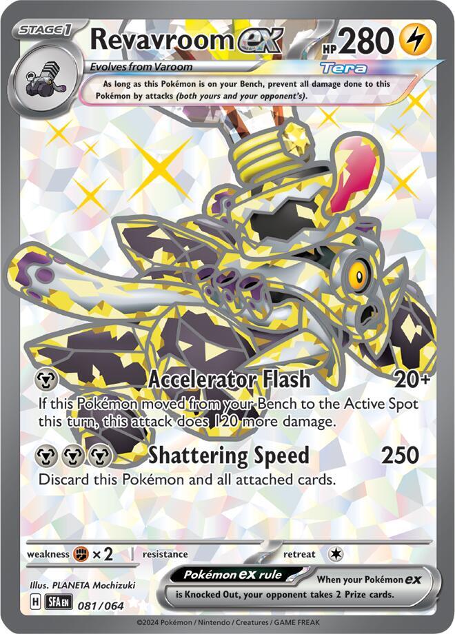 Revavroom ex 081/064 Holofoil, Shrouded Fable Pokémon card