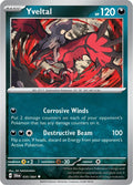Yveltal 035/064, Shrouded Fable Pokémon card
