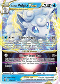 Alolan Vulpix VSTAR 034/195 Holofoil — Silver Tempest Pokémon card