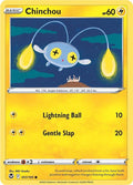 Chinchou 051/195 — Silver Tempest Pokémon card