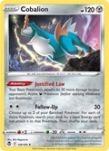 Cobalion 126/195 Reverse Holofoil — Silver Tempest Pokémon card