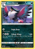 Honchkrow 107/195 — Silver Tempest Pokémon card