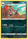 Krokorok 112/195 Reverse Holofoil — Silver Tempest Pokémon card