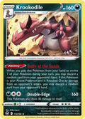 Krookodile 113/195 Reverse Holofoil — Silver Tempest Pokémon card