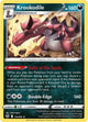 Pokemon - Silver Tempest - Krookodile - 113/195 - Reverse Holofoil