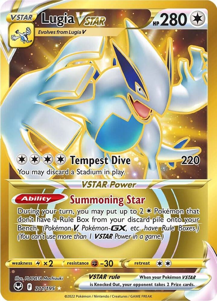 Pokemon - Silver Tempest - Lugia VSTAR - 211/195 - Holofoil