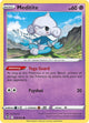 Pokemon - Silver Tempest - Meditite - 072/195 - Reverse Holofoil
